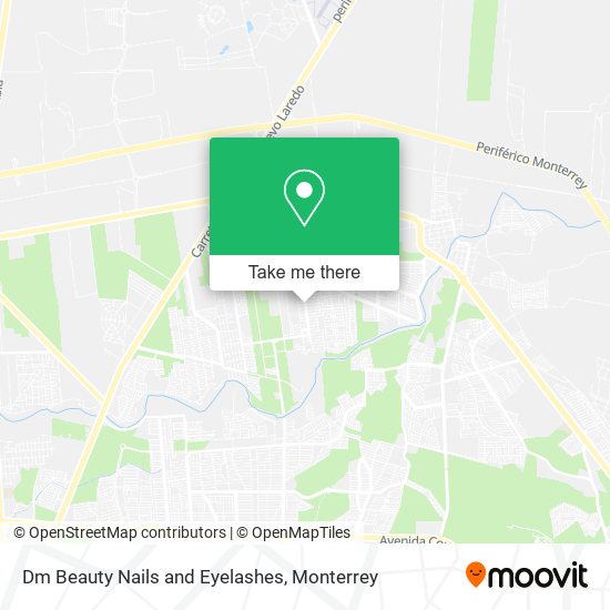 Dm Beauty Nails and Eyelashes map