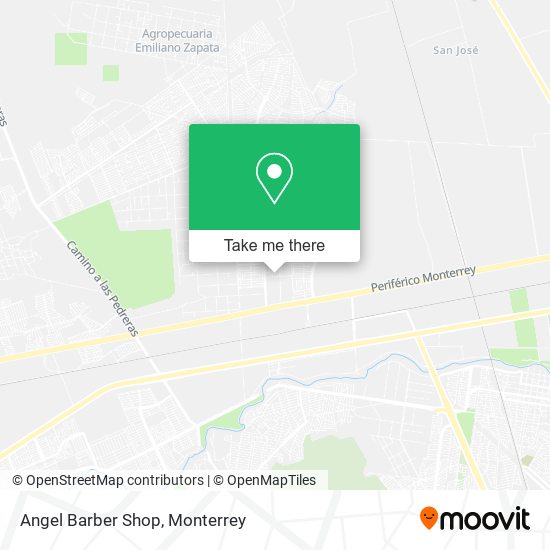 Mapa de Angel Barber Shop