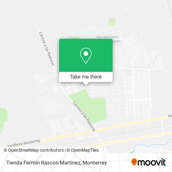 Mapa de Tienda Fermín Rascon Martinez
