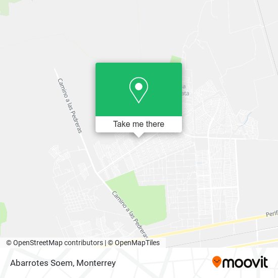 Abarrotes Soem map