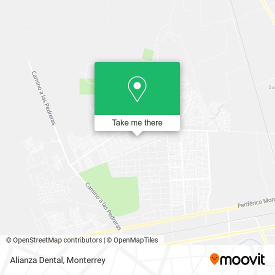 Alianza Dental map