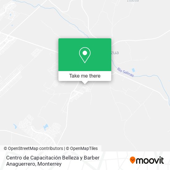 Centro de Capacitación Belleza y Barber Anaguerrero map