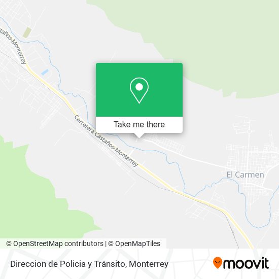 Direccion de Policia y Tránsito map