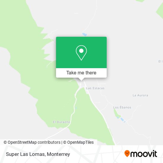 Mapa de Super Las Lomas
