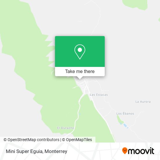 Mapa de Mini Super Eguia