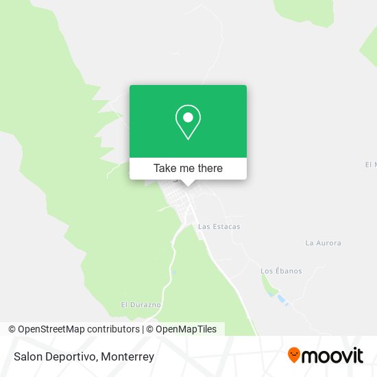 Mapa de Salon Deportivo