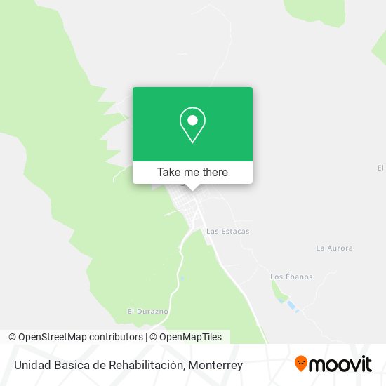 Unidad Basica de Rehabilitación map