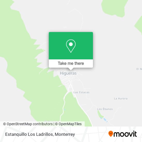 Estanquillo Los Ladrillos map