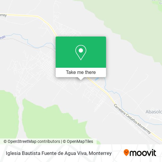 Iglesia Bautista Fuente de Agua Viva map