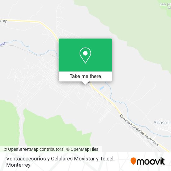Ventaaccesorios y Celulares Movistar y Telcel map
