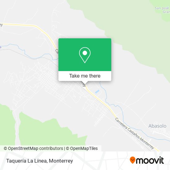 Taquería La Línea map