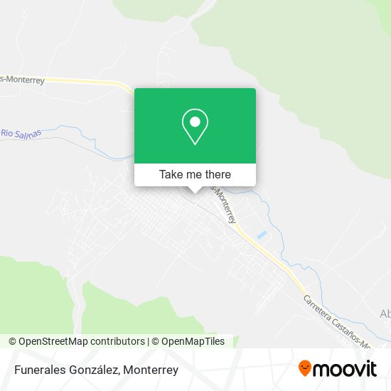 Funerales González map