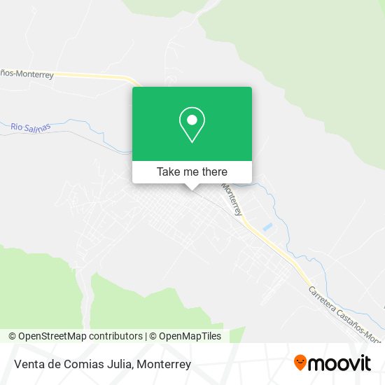 Venta de Comias Julia map