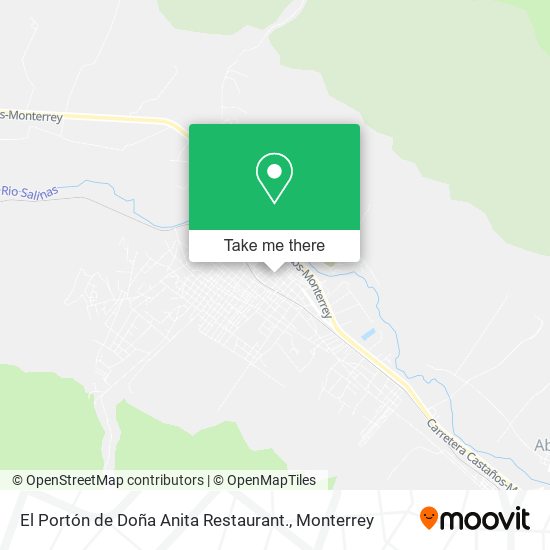 El Portón de Doña Anita Restaurant. map