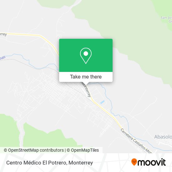 Centro Médico El Potrero map