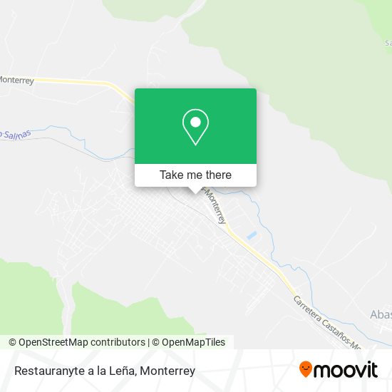 Restauranyte a la Leña map