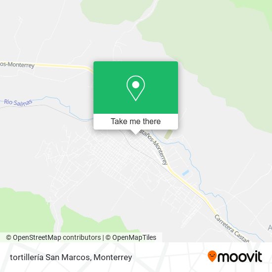 tortillería San Marcos map