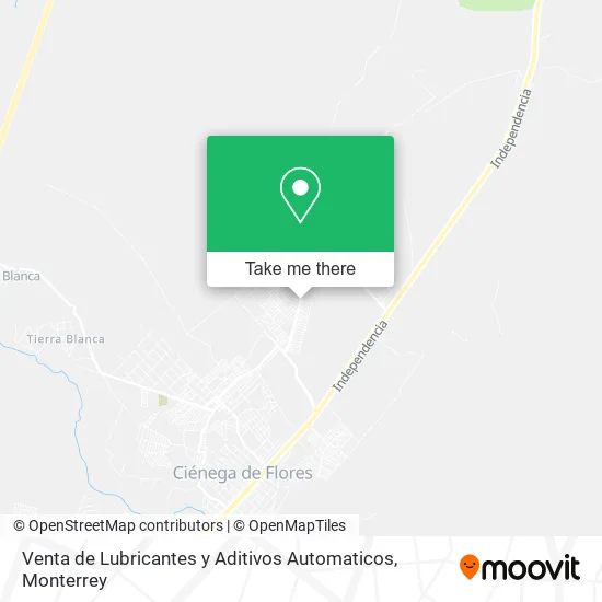 Venta de Lubricantes y Aditivos Automaticos map