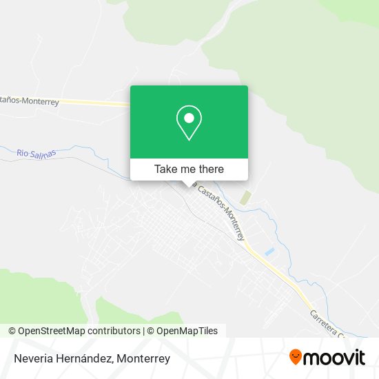 Mapa de Neveria Hernández
