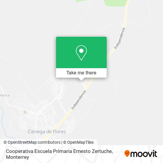 Mapa de Cooperativa Escuela Primaria Ernesto Zertuche