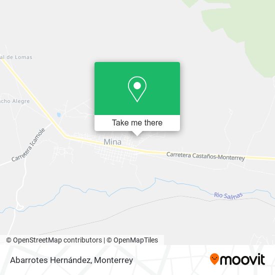 Abarrotes Hernández map