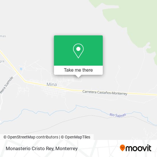 Monasterio Cristo Rey map