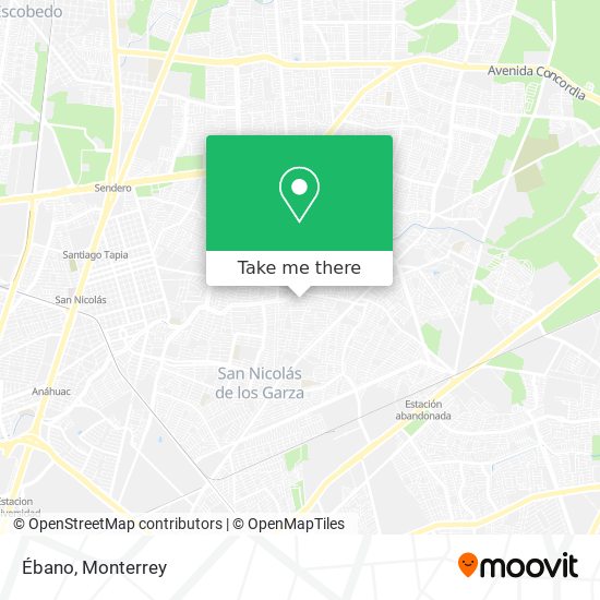 Mapa de Ébano
