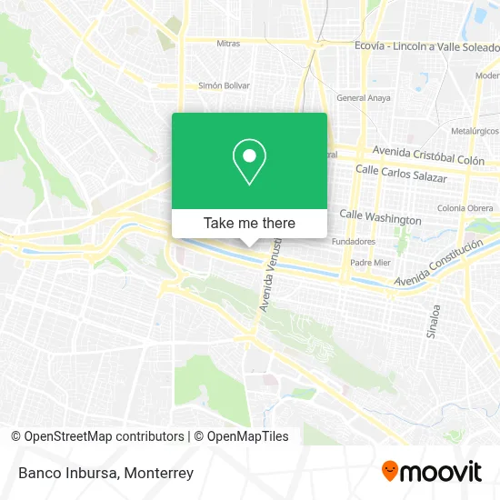 Banco Inbursa map