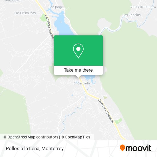 Pollos a la Leña map