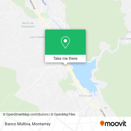Mapa de Banco Multiva