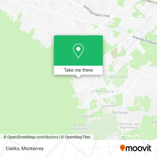 Mapa de Cielito