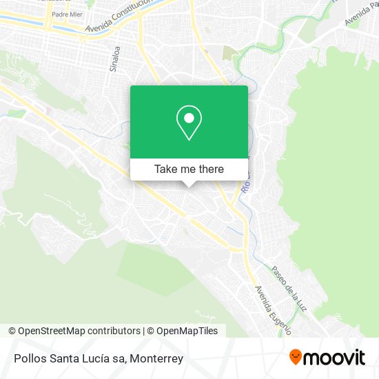 Pollos Santa Lucía sa map