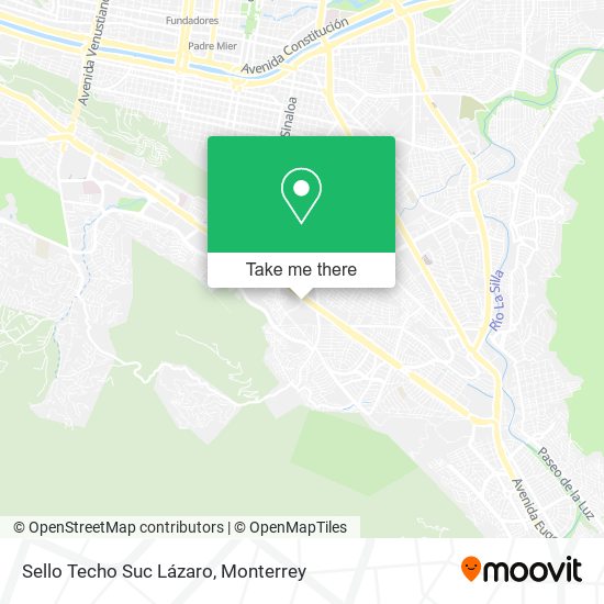 Mapa de Sello Techo Suc Lázaro