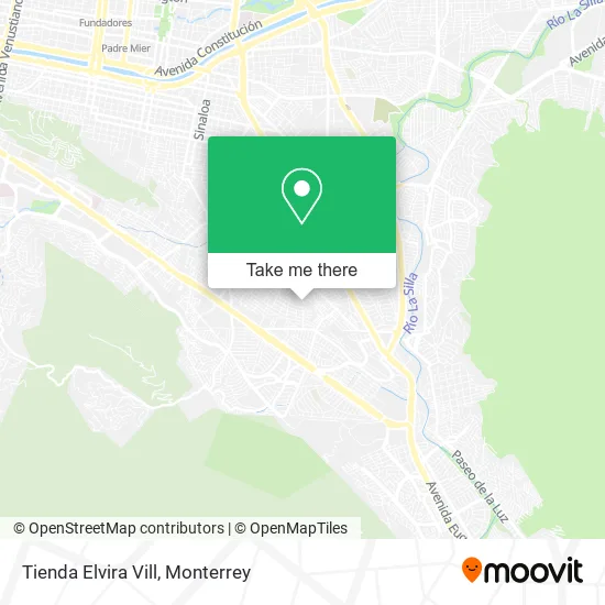 Tienda Elvira Vill map