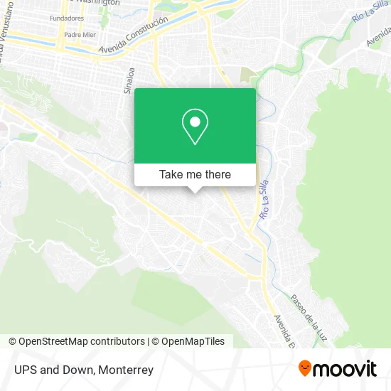 Mapa de UPS and Down