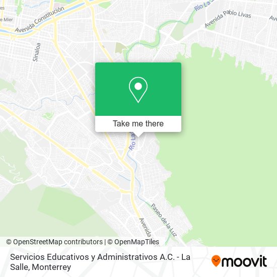 Servicios Educativos y Administrativos A.C. - La Salle map