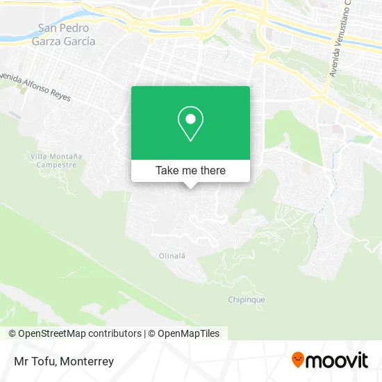 Mapa de Mr Tofu