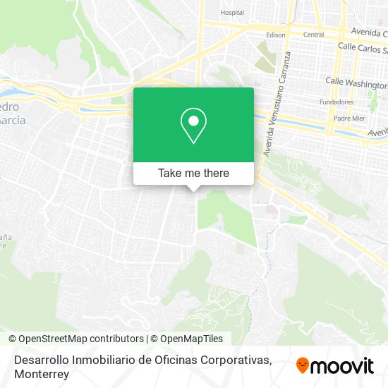 Desarrollo Inmobiliario de Oficinas Corporativas map