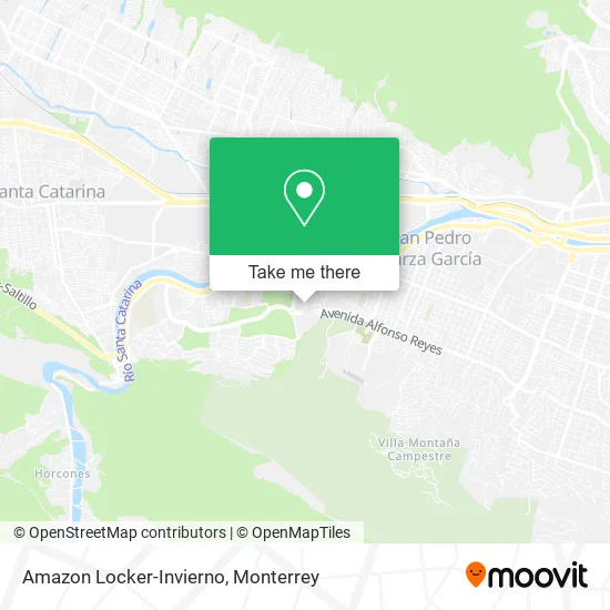 Amazon Locker-Invierno map