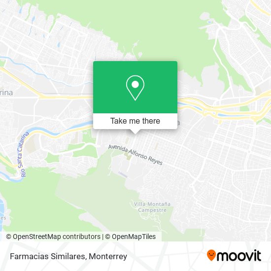 Farmacias Similares map