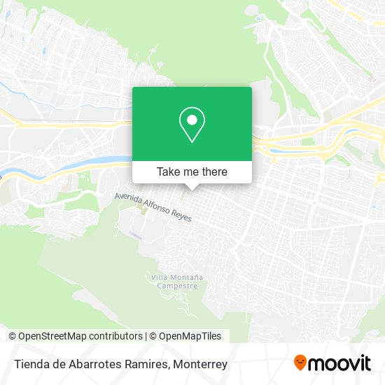 Tienda de Abarrotes Ramires map