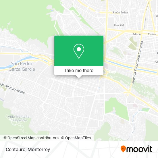 Mapa de Centauro