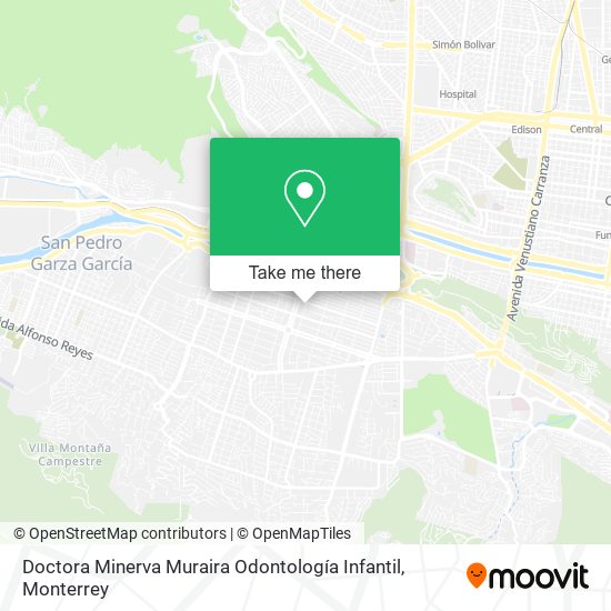 Doctora Minerva Muraira Odontología Infantil map