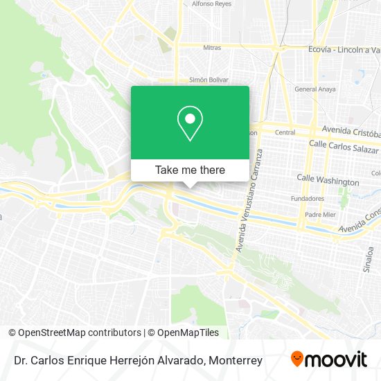Dr. Carlos Enrique Herrejón Alvarado map