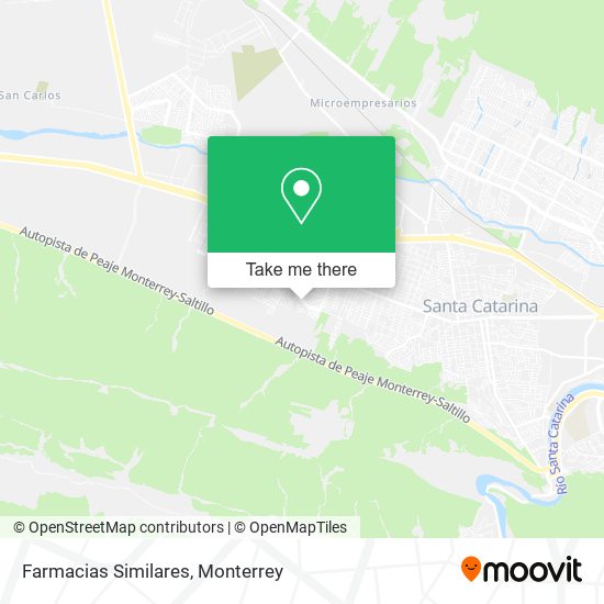 Mapa de Farmacias Similares