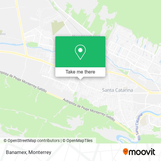 Mapa de Banamex