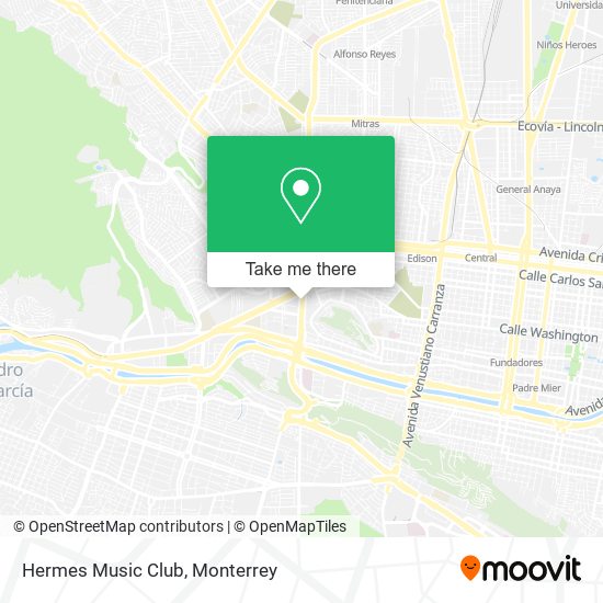 Mapa de Hermes Music Club