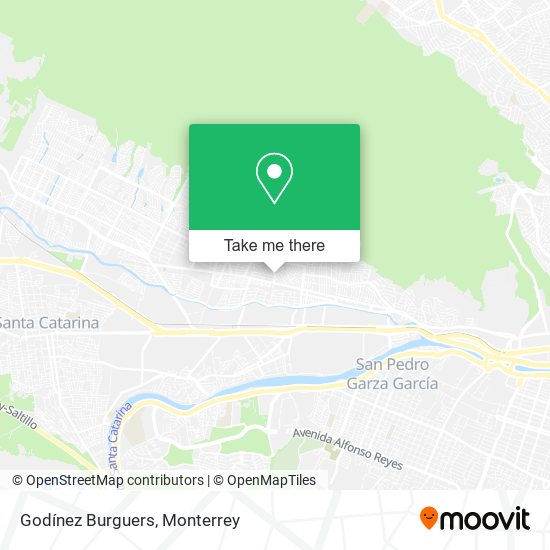 Mapa de Godínez Burguers