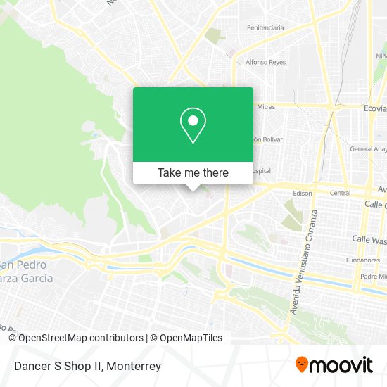 Mapa de Dancer S Shop II