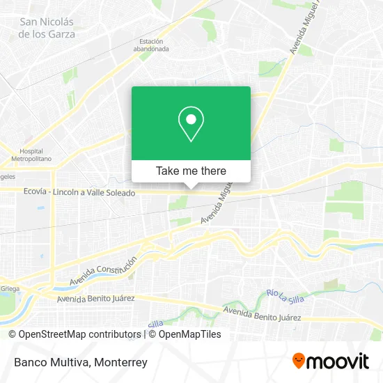 Banco Multiva map